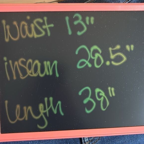 EVERLANE denim blue jeans 26 high rise - Picture 4 of 6